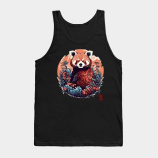 Red panda Tank Top